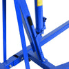 Blue 2 Ton Hydraulic Folding Engine Crane Stand Hoist lift Jack Lifting Garage