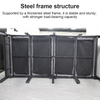 3ft Folding Single Bed with Mattress and Headboard Foldable Guest Bed for Home