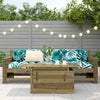 Garden Table Outdoor Patio Dining Impregnated Wood Pine