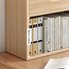 Wooden Bookshelf Rack Desk Filing Holder Organizer Rack Tabletop Bookcase Holder