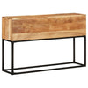 BaraSh Console Table 120x30x75 Solid Acacia Wood,Console Table with B5F2