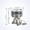 220V Electric Automatic Sieve Shaker Vibrating Machine Food with 80 Mesh Sieve