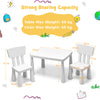 3 Piece Kids Table and Chair Set Toddler Activity Desk and Chairs Kids Furniture