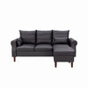 Luxury 3 Seater Corner Sofa Armchair Settee Couch with Footstool Living Room
