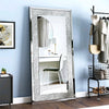 1.2M Oversized Luxury Decorative Wall Mirror Crushed Diamond Full Length Mirror