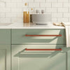 Cabinet Handles 5 pcs Bronze 320 mm Stainless Steel