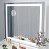 Hollywood Mirror High Definition Bluetooth Speaker LED Bulbs w/10x Iwqbsibxmcbbw