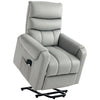Electric Power Lift Recliner Chair with Massage Upholstered Reclining Armchair