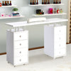 Manicure Table Nail Beauty Salon Station Technician Storage Desk+Dust Collector