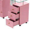 Manicure Nail Table Nail Beauty Technician Desk Art Workstation + Dust Collector