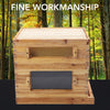 Complete Hive Bee Box with Foundation Lang stroth 10 Frame for Beginners UK
