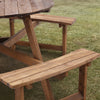 Outdoor Wooden Picnic Table Bench Furniture Set Garden Patio Pub Chair 6 8 Seats