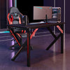 PU Highback Desk Chair E-sports PC Racing Gaming Computer Headrest Home Office