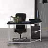 Computer Desk Office Study Workstation Metal Legs Home Corner Table Stand MDF