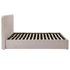 Dusk Ascot Light Grey Chenille King Size Ottoman Storage Bed RRP £899