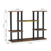 Outdoor Indoor Metal Wooden Plant Stand Planter Flower Rack Garden Display Shelf