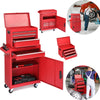 Heavy Duty Roller Tool Cabinet Storage Chest Box Garage Workshop 4 Drawers Red