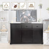 Buffet Sideboard with Cabinets Drawers and Adjustable Shelf