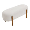 Faux Fur Shaggy Footstool Footrest Pouffe Foot Stool Padded Ottoman Seat Bench