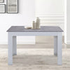 Wood Dining Table Rectangular Kitchen Dining Room 4 Seaters 120*80*75 cm Table