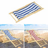 Outdoor Lounger Folding Recliner Hard Wood Garden Beach Sea Side Chair Deckchair