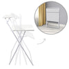 Folding Computer Desk Study Writing Laptop Coffee Table Double Layer Office Desk
