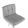 Neo 2x Chrome & Height Adjust Swivel Faux Leather Kitchen Breakfast Bar Stool