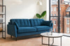 Swyft Model 10 3 Seater Sofa - Teal Velvet RRP £1699