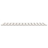 Bed Frame White 90x190 Solid Wood Pine O9D5