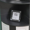 Modern Bathroom Tall Cabinet with Storage Shelf&Door Corner Shelf Bookshelf