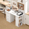 120cm Computer Desk Writing PC Table Workstation Laptop w/ 3 Shelf & Drawers