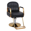 Salon Barber Chair Luxury Hydraulic Reclining Hairdressing Shaving Beauty
