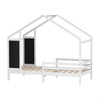Kids Children Pine Wood Single Bed 3ft Bed Frame Solid Bedstead Base Safet Guard