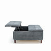 Extra Lift Up Square Storage Ottoman,Upholstered Coffee Table Storage Ottoman