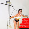 Fitness Cable Pulley System LAT Pull-Down Arm Workouts Attachment DIY Gym Home