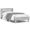Tidyard Bed Frame Bed Base Wax Brown 90x200 Solid Wood Pine Bedstead Base R3P8