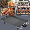 1500W Non-stick Electric Table Top Teppanyaki Grill BBQ Hot Plate Cooking Indoor