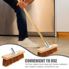 Stiff Garden Wire Broom Heavy Duty Large Outdoor Yard Brush