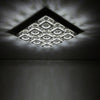 Modern LED Chandelier Light FlushMount Crystal Ceiling Light Living Bedroom Lamp