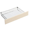 Upholstered Bed Frame Velvet 5ft King Size Bed w/ 4 Storage Drawers LED Light