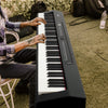 Glarry 88 Keys Electric Keyboard with Stand Bag Semi-weighted Home Digital Piano