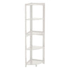 Small Space Corner Bookshelf Storage Shelving Units Plant Stand Organizer Rack