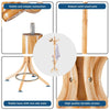 Coat Rack Free Standing Coat Rack Entryway Wooden Coat Tree Stand Beige