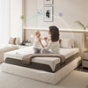 Doubleslee Memory Foam Mattress, 4FT6 Medium Firm Feel, Soft Skin-friendly