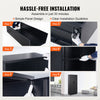 Metal Storage Cabinet Rolling Garage Storage Cabinet 4 Adjustable Shelves