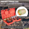 Press and Pull Sleeve Kit Bush Bearing Removal Kit 26PCS 45# Steel w/Case
