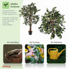 NEW! Artificial Ficus Tree Plant 120cm Indoor Outdoor Garden Decoration