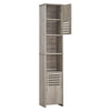 Grey Bathroom Under Sink Cabinet Basin Storage Cupboard Vanity Unit Furniture