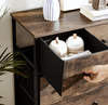 Industrial Chest Drawers Vintage Storage Sideboard Rustic Metal Furniture Unit