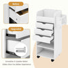 Mobile Storage Cabinet Office Craft Utility Cart